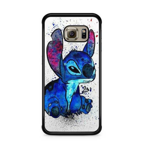 Coque De Téléphone Compatible Avec Samsung Galaxy S7 Edge Lilo Stitch Disney Tortue Ohana Citation Case Swag Princesse Alice Mozaique Blanche Neige Cendrillon Ref 2356