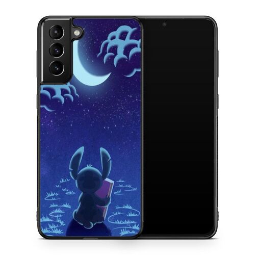 Coque De Téléphone Compatible Avec Samsung Galaxy S21 Lilo Stitch Disney Tortue Ohana Citation Case Swag Princesse Alice Mozaique Blanche Neige Cendrillon Ref 3742