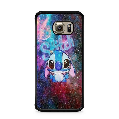 Coque De Téléphone Compatible Avec Samsung Galaxy S6 Lilo Stitch Disney Tortue Ohana Citation Case Swag Princesse Alice Mozaique Blanche Neige Cendrillon Ref 2837