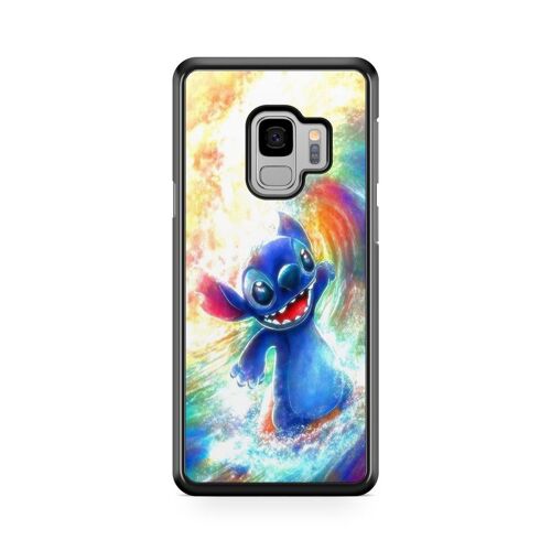 Coque De Téléphone Compatible Avec Samsung Galaxy S9 Lilo Stitch Disney Tortue Ohana Citation Case Swag Princesse Alice Mozaique Blanche Neige Cendrillon Ref 430