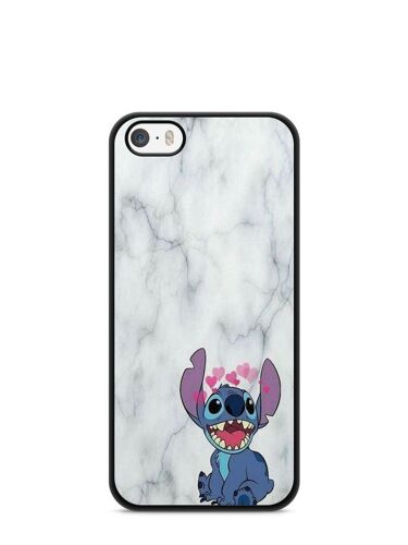 Coque De Téléphone Compatible Avec Iphone 7 / 8 / Se 2020 / Se 2022 Lilo Stitch Disney Tortue Ohana Citation Case Swag Princesse Alice Mozaique Blanche Neige Cendrillon Ref 126