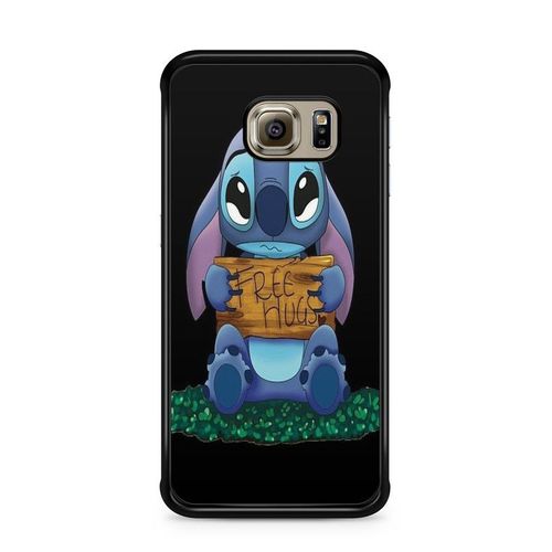 Coque De Téléphone Compatible Avec Samsung Galaxy S7 Edge Lilo Stitch Disney Tortue Ohana Citation Case Swag Princesse Alice Mozaique Blanche Neige Cendrillon Ref 662