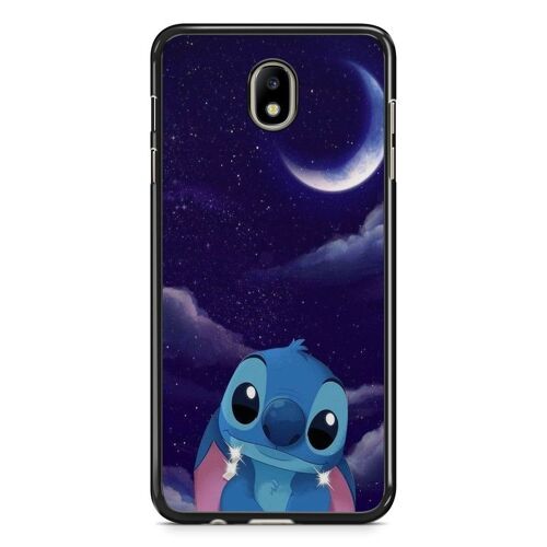 Coque De Téléphone Compatible Avec Samsung Galaxy J3 2017 Lilo Stitch Disney Tortue Ohana Citation Case Swag Princesse Alice Mozaique Blanche Neige Cendrillon Ref 1881