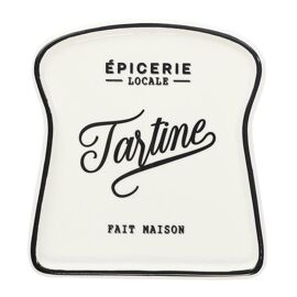 Lot De 6 Assiettes Pour Toast "Brooklyn" 17cm Blanc