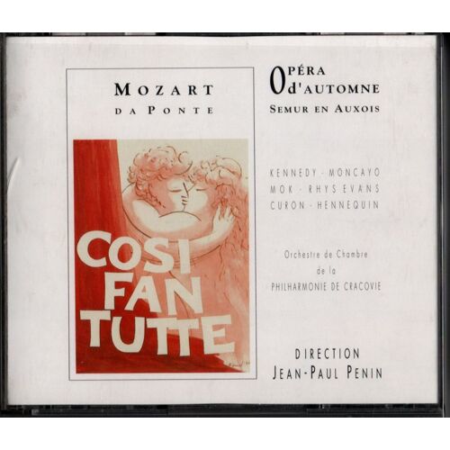 Mozart Da Ponte Jean-Paul Penin Philarmonie De Cracovie Coffret 3 Cds