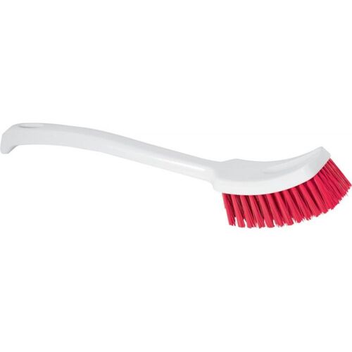 HACCP-Brosse 25cm PES D0,50mm, rouge