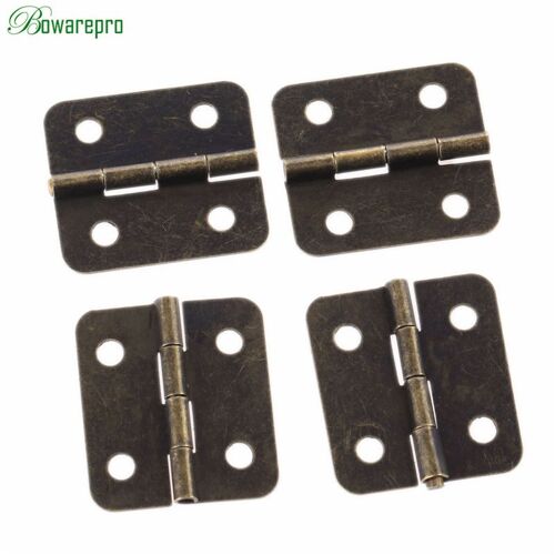 Charnières de meubles en bronze antique, 20 pièces, 30x26mm, pour boîte à bijoux en bois, armoire, charnières décoratives, quincaillerie pour la maison