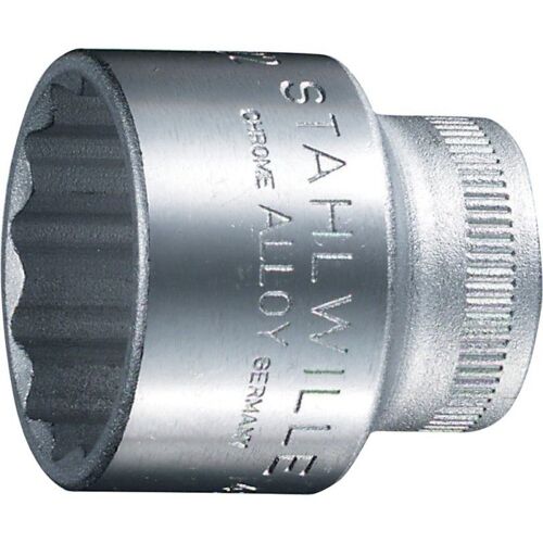Douille 3/8" 17mm 12kt. Stahlwille