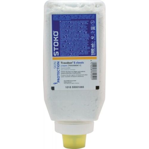 CRÈME PROTECTRICE POUR LA PEAU TravabonSClassic 1000ml Softfl. (Par 9)