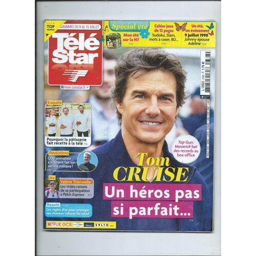 Télé Star 09/07/2022 Tom Cruise, Diam's, Louane, Soprano, Janet Jackson, Amel Bent, Kendji Girac, Bigflo & Oli, David Proteau, Hallyday & Adeline, Élodie Gossuin