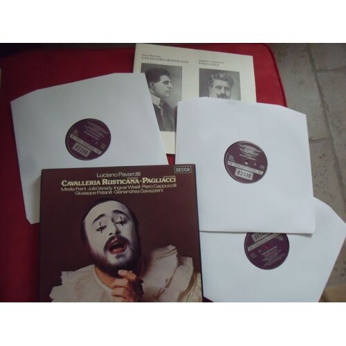 Coffret 3lp - Luciano Pavarotti - Cavalleria Rusticana.