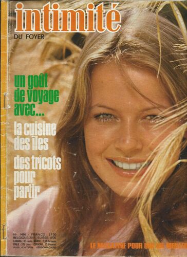 Intimité Du Foyer Le Magazine Pour Un Vie Meilleure De 1974, Nouvelles, Romans, Romans Photos, Tricot, Cuisine N° 1496