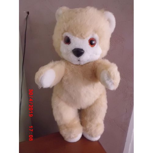 Ours Beige Et Blanc Playskool