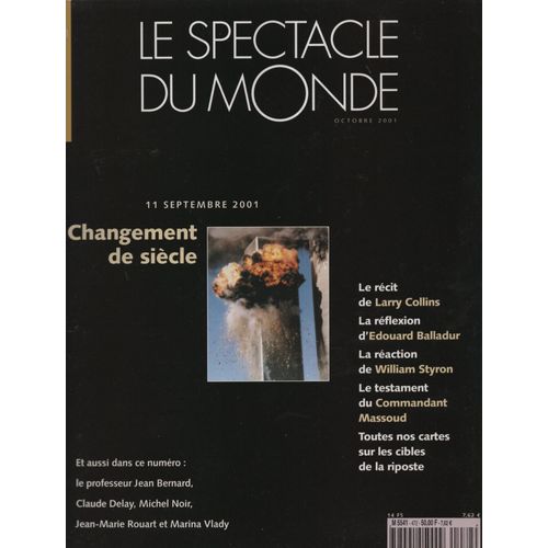 Revue Spectacle Du Monde N° 472 D'octobre 2001