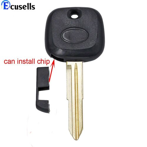 Clé transpondeur vierge, coque de télécommande pour Daihatsu Charade Copen Cuore Feroza Sirion Terios YRV, peut installer une puce