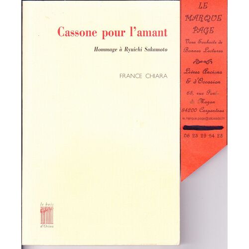 Cassone Pour L'amant - Hommage À Ryuichi Sakamoto