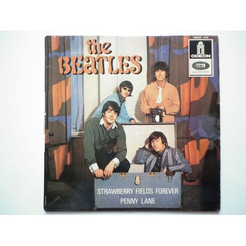 The Beatles 45tours Ep Vinyle Penny Lane / Strawberry Fields Forever
