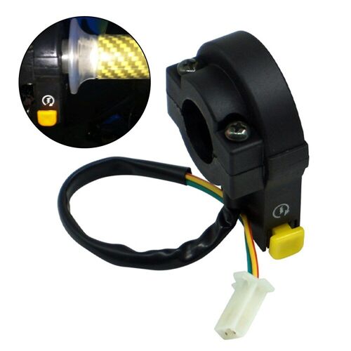 Bouton Interrupteur De Commande De Démarrage Universel, Pour Moto, Atv, Utv, Dirt Bike, Kart, Cyclomoteur, Scooter, Tricycle Électrique