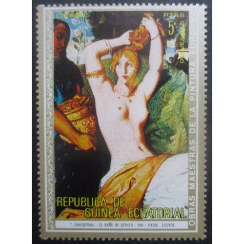 Guinee Equatoriale N°35d Tableau De Nus Neuf **