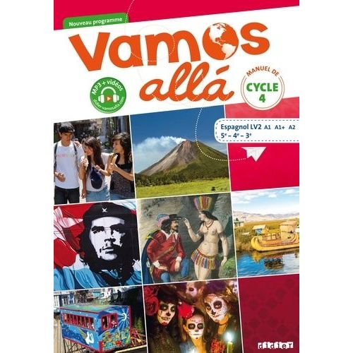 Espagnol Lv2 5e 4e 3e Cycle 4 Vamos Alla