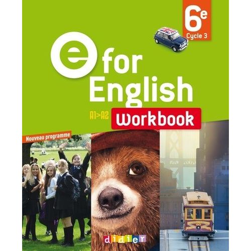 E For English 6e A1>A2 - Workbook
