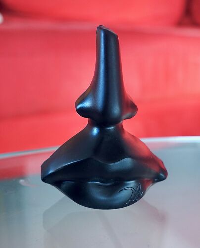 Miniature Dali. Parfum De Toilette Dali ,Tube Verre De 1,7 Ml. Coque Plastique Noir