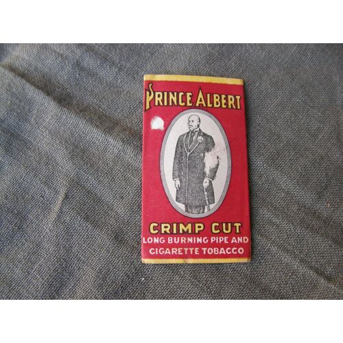 Ww2 Us Paquet De Papier A Cigarettes Américain " Prince Albert. " Référencé 7