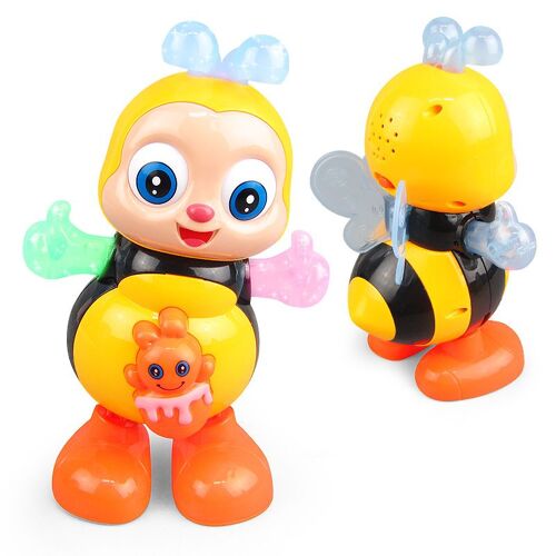 Dancing Abeille, Dancing Abeille Toy,Abeille Musical Dansant Et Chantant, Avec Lumières Led,Cadeaux Pour Bébés