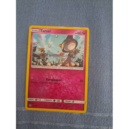 Une Carte Pokémon De Tarsal