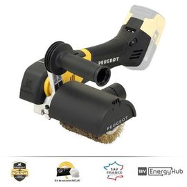 Rénovateur Brushless 18 V - sans batterie ni chargeur - EnergyBrush-18VBL PEUGEOT