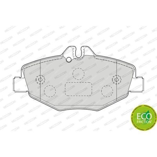 Ferodo Jeu Plaquettes Fdb1414