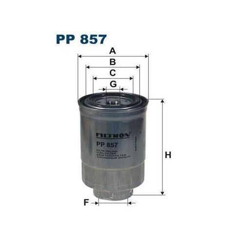 Filtron Filtre A Carburant Pp 857