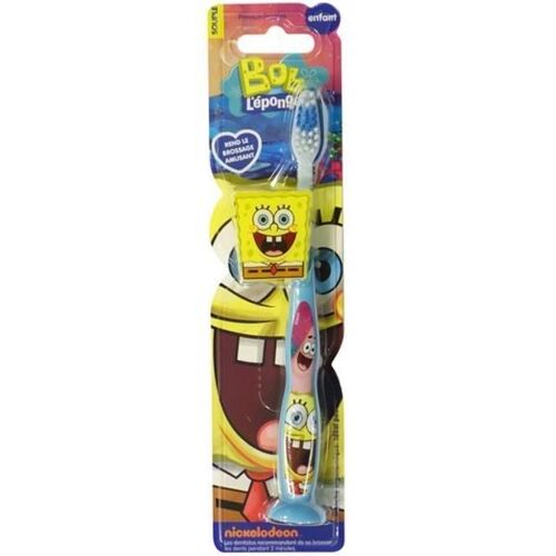 Tinokou Brosse A Dents Ergonomique Bob L'eponge 