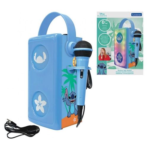 Lexibook Disney Stitch - Haut-parleur - pour utilisation mobile - sans fil - Bluetooth