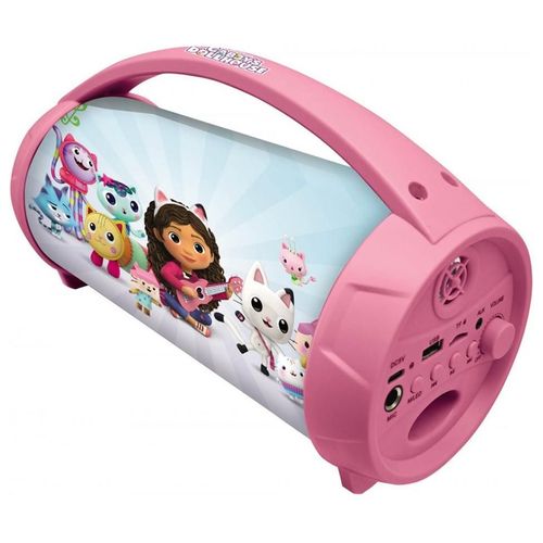 Lexibook Gabby's Dollhouse - Haut-parleur - pour utilisation mobile - sans fil - Bluetooth