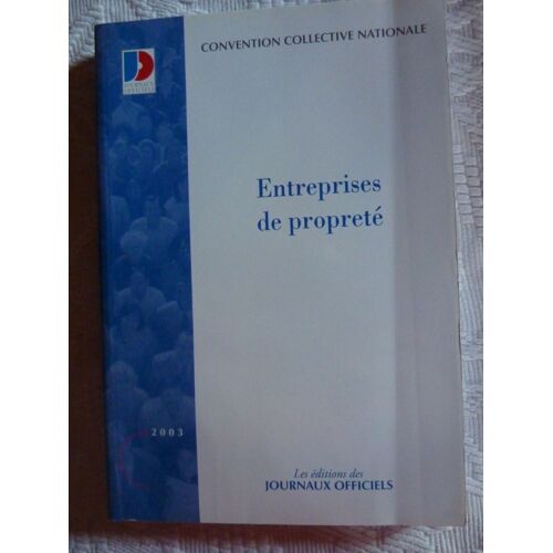Entreprises De Propreté -Convention Collective Nationale N°3173