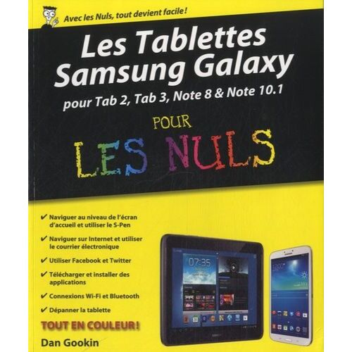 Les Tablettes Samsung Galaxy Pour Les Nuls