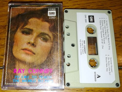 Ray Conniff - I'd Like To Teach The World To Sing Cassette Audio / Tape Gmi 2285 Stereo