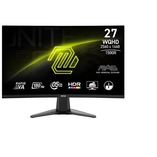 Msi Mag 27cq6f écran Plat De Pc 68,6 Cm (27") 2560 X 1440 Pixels Quad