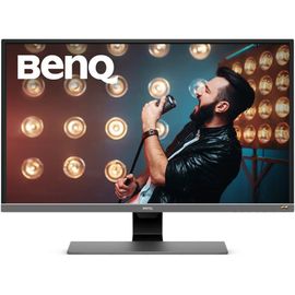 BenQ EW3270U - Écran LED - 31.5" (32" visualisable) - 3840 x 2160 4K UHD (2160p) @ 60 Hz - VA - 300 cd/m² - 3000:1 - 4 ms - 2xHDMI, DisplayPort, USB-C - haut-parleurs - noir