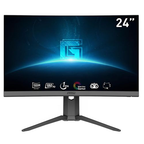 MSI Gaming G24C6P E2 - Ecran PC incurvé 24" Full HD 180Hz 1 ms