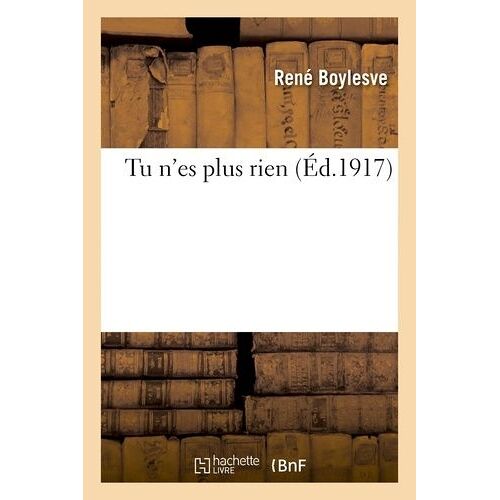 Tu N'es Plus Rien