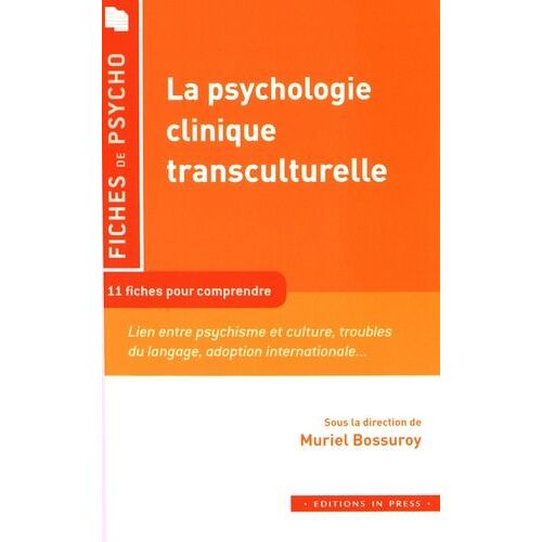 La Psychologie Clinique Transculturelle