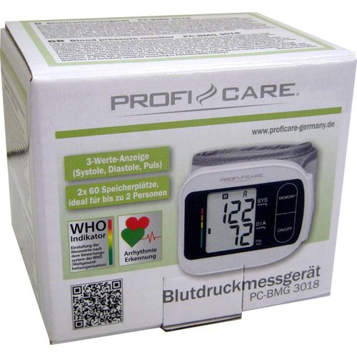 Tensiomètre Pour Poignet Proficare Pc-Bmg 3018 Blanc