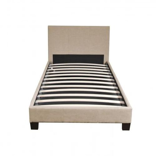 Lit 90x190 Sommier Inclus Dublin Beige