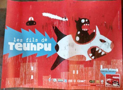 Les Fils De Teuhpu - Camping Sauvage - 60x80cm - Affiche / Poster Envoi En Tube