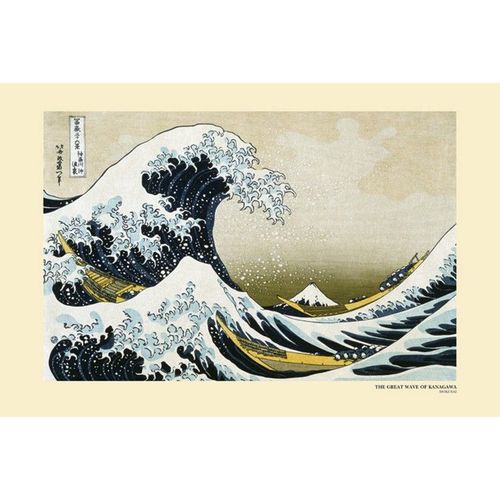 Great Wave Of Kanagawa - Vague - Japon - 61x91cm - Affiche / Poster Envoi En Tube