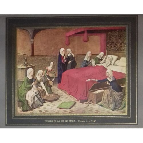 Naissance De La Vierge - Maître De La Vie De Marie