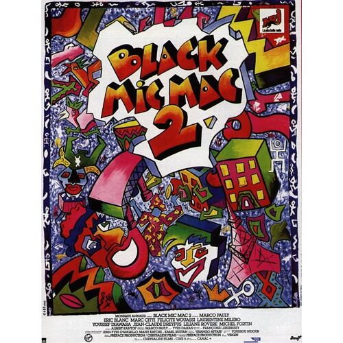 Black Mic Mac 2 - 40x60cm - Affiche Originale De Cinema - Envoi Plié