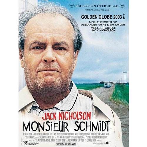 Monsieur Schmidt - Jack Nicholson - 116x158cm - Affiche Cinéma Originale - Envoi Plié